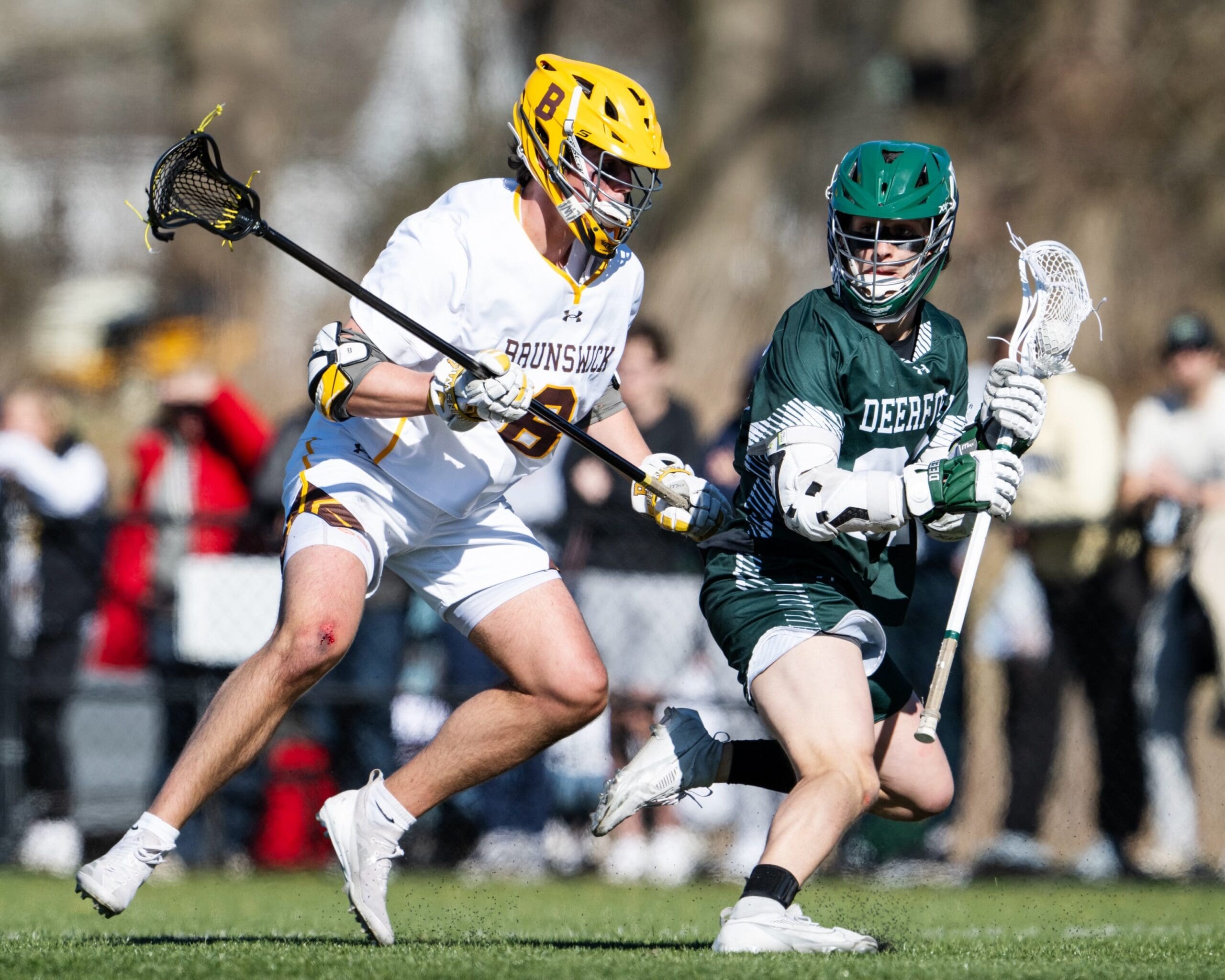 Varsity Lacrosse vs. Deerfield Academy, 12-11 W